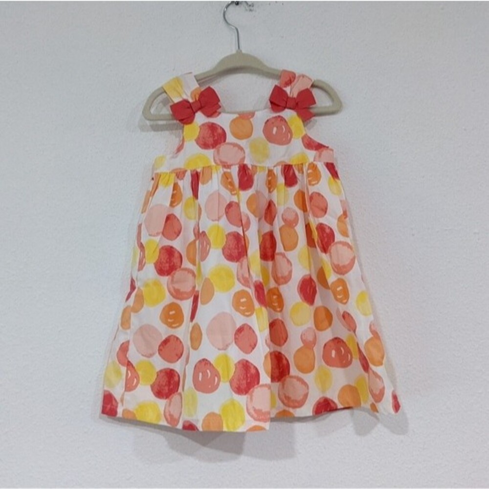 Gymboree Polka Dot Watercolor Toddler Girl Dress 12-18 Months NWT